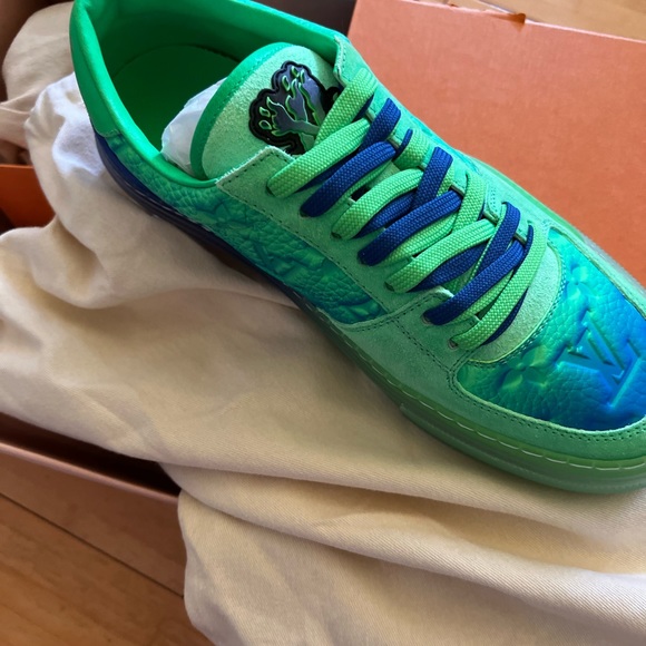 LV OLLIE RICHELIEU mens Sneakers size 8 Louis Vuitton - Picture 2 of 3